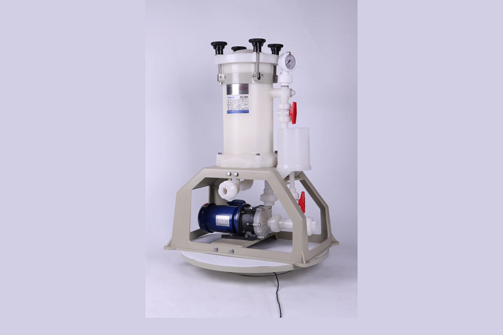 PCB 贵金属提炼药液密封过滤方案