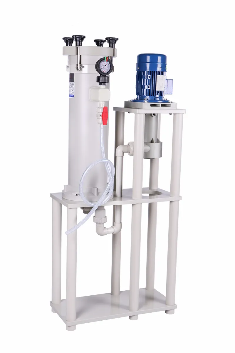 创升化学药液过滤机非标定制