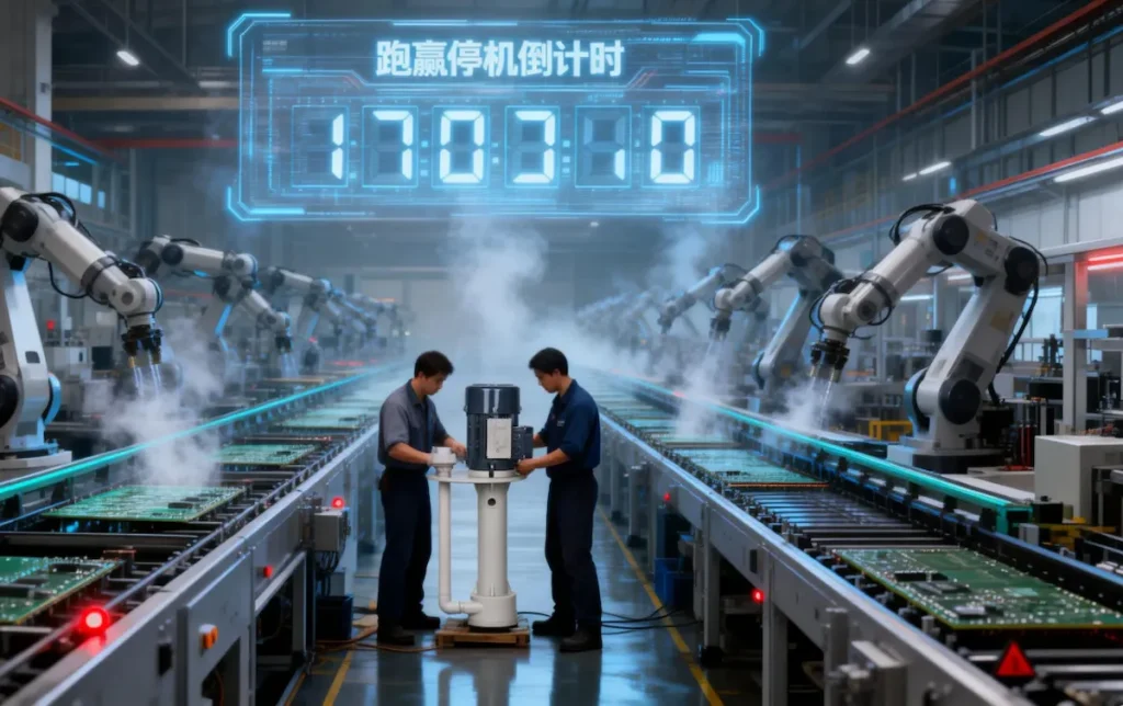 创升泵业“闪电行动”