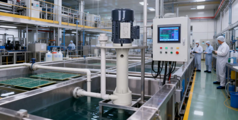 立式液下泵与 PCB 自动加药系统的“精密共生”