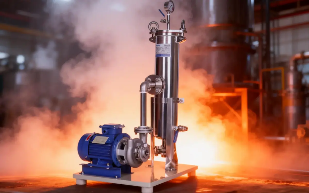 耐腐蚀过滤机泵头耐温极限实测公示